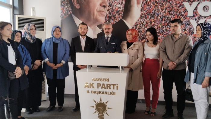 AK Parti İl Başkan Yardımcısı Yalçın: “İsrail, Nazi Almanya’sından farksız”